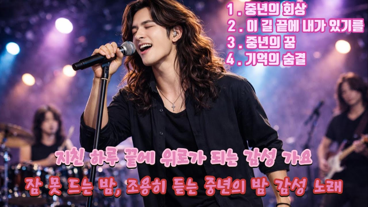 지친 하루 끝에 위로가 되는 감성 가요#인생플레이버튼 #감성발라드 #듣기좋은노래 #위로되는노래 #중년노래 #감성음악 #위로노래 #음악추천 #노래모음 #카페음악 #배경음악 #음악 