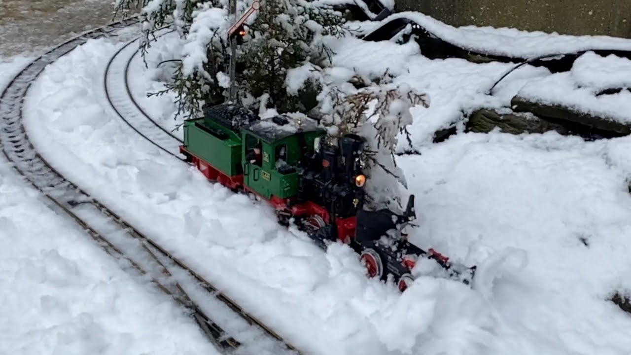 Model Train VS Snow
