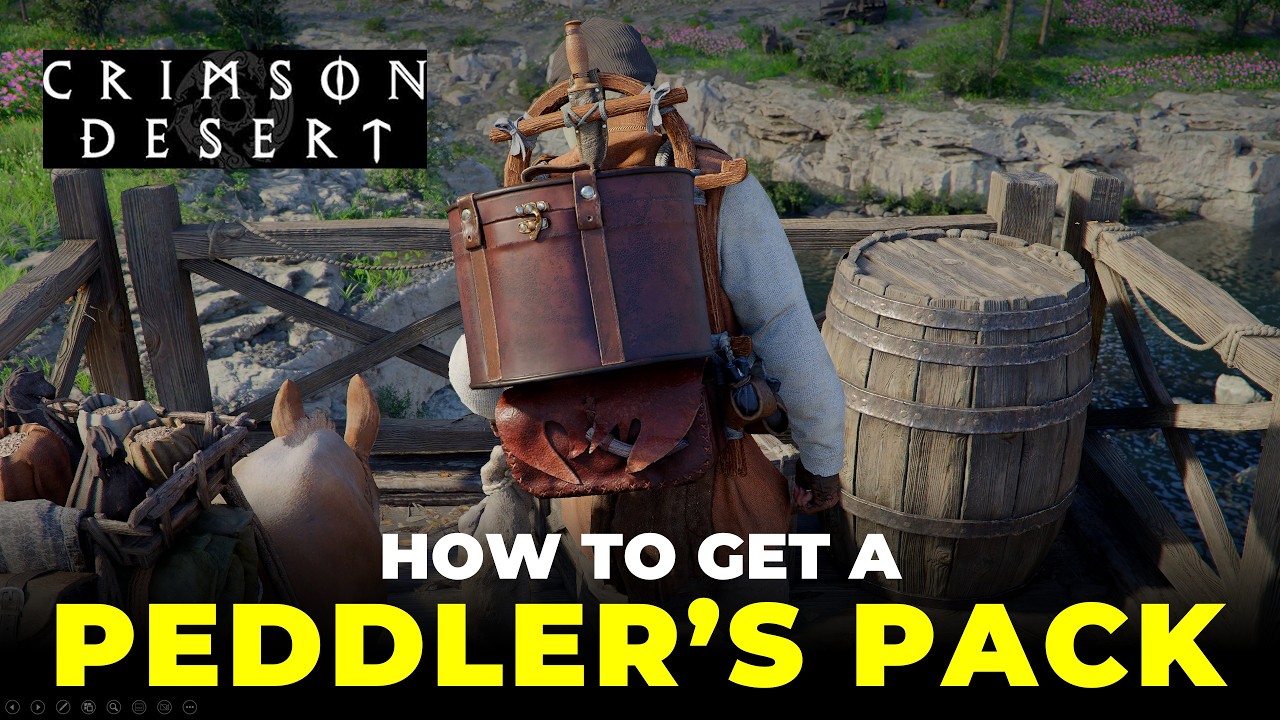 How to Get a Peddler's Pack | Crimson Desert