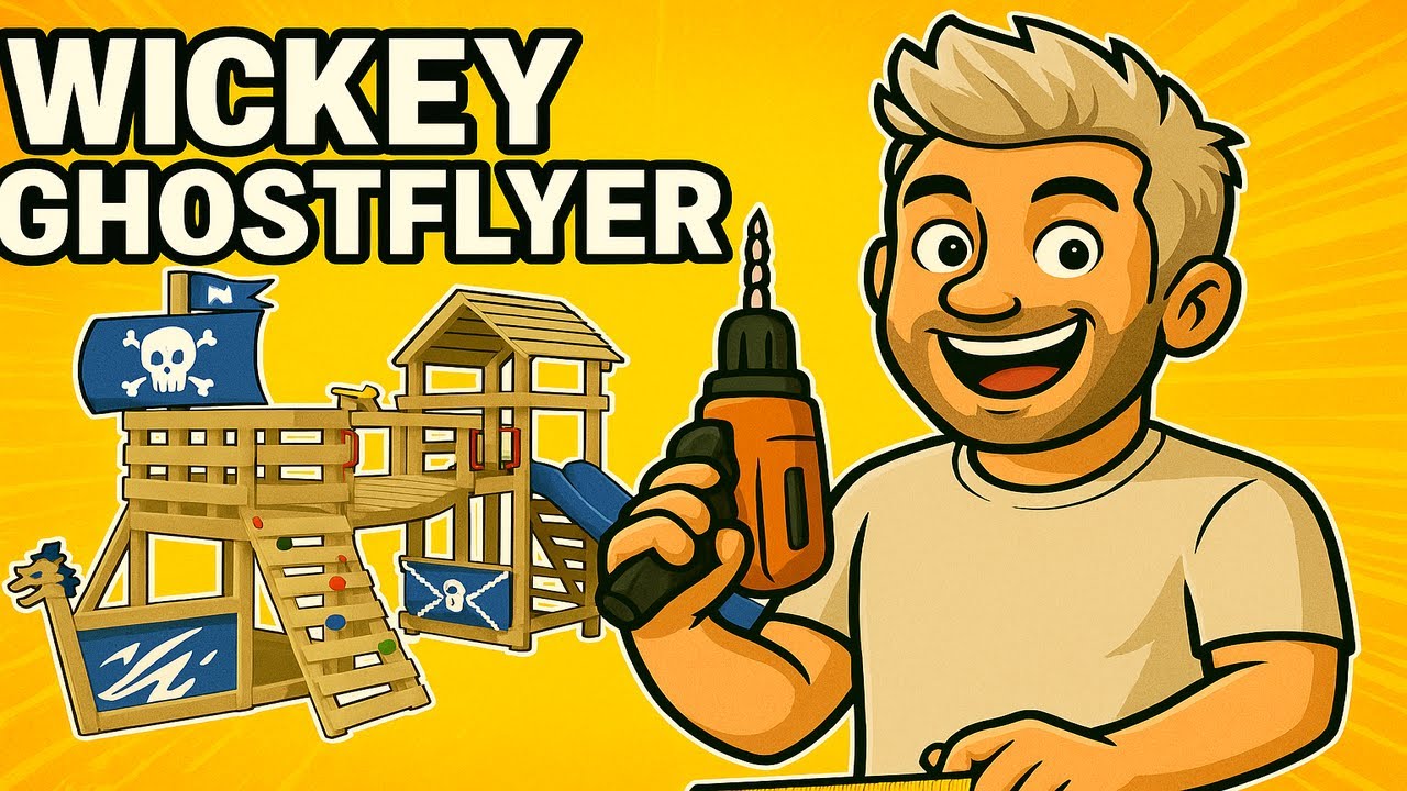 WICKEY Ghostflyer Aufbau 💪 | Schritt für Schritt Anleitung zum ultimativen Piraten-Klettergerüst🏴‍☠️