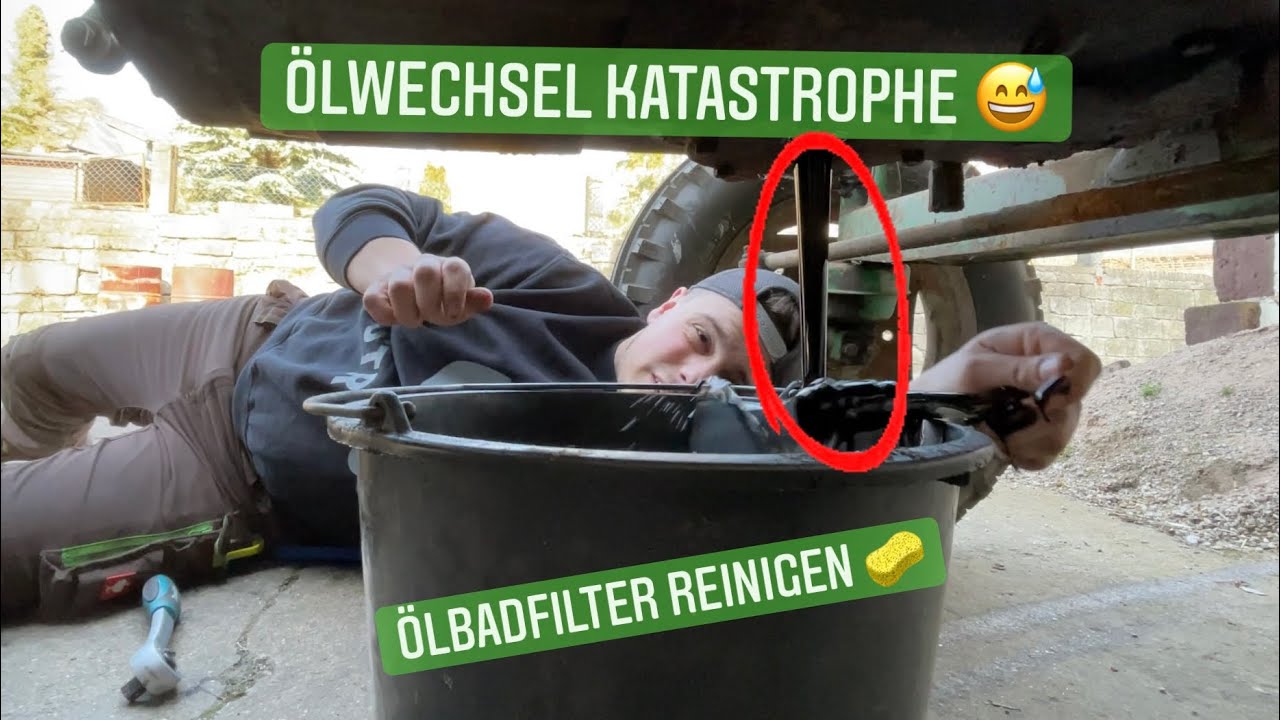 Deutz D30 Ölwechsel und Ölbadluftfilter Reinigen. Danke für 3k Abos| der Kleinbauer