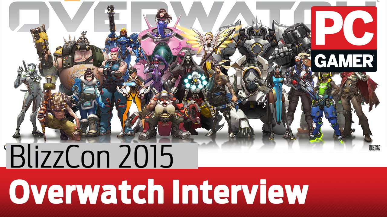 BlizzCon 2015 - Overwatch interview with Jeff Kaplan and Chris Metzen