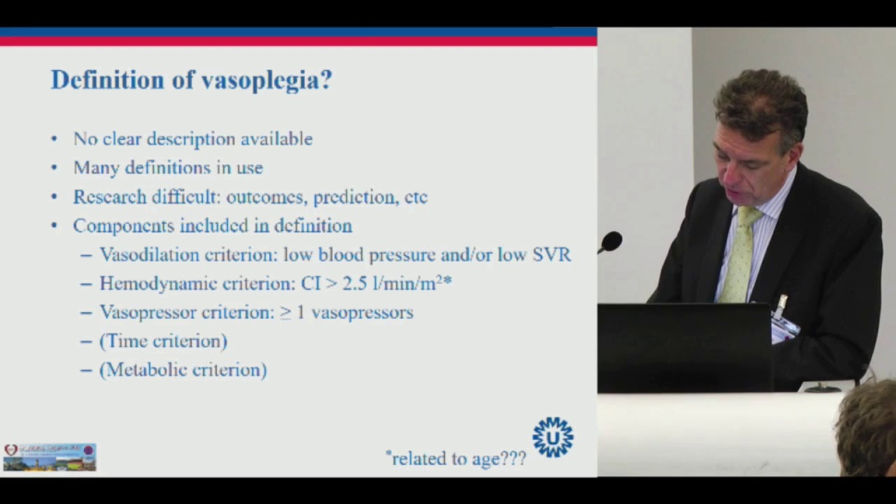 1.5 Vasoplegia During Cardiac Surgery & LVAD Implantation_Eric de Waal