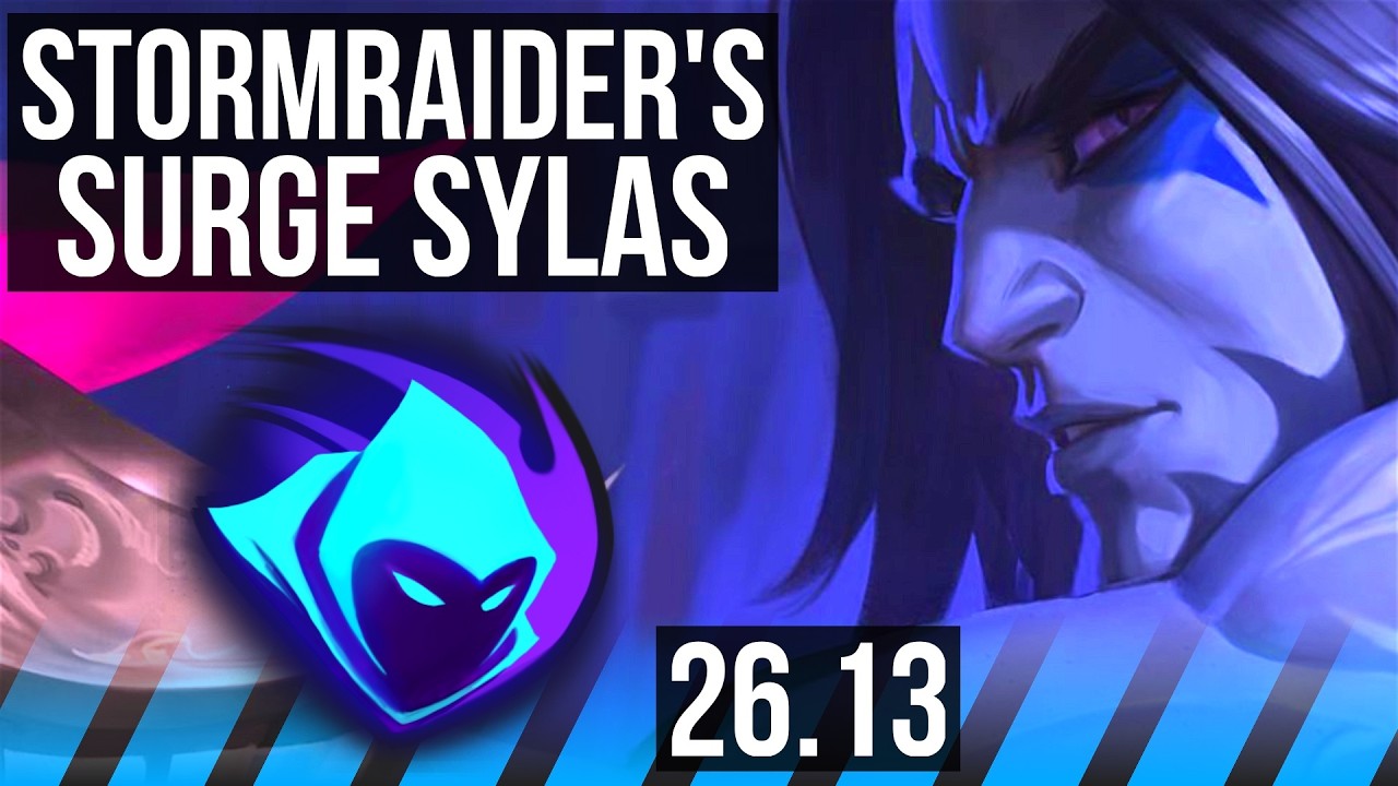 SYLAS vs YONE (MID) | Stormraider's Surge, Good KDA: 12/2/9 | NA Master | 26.13