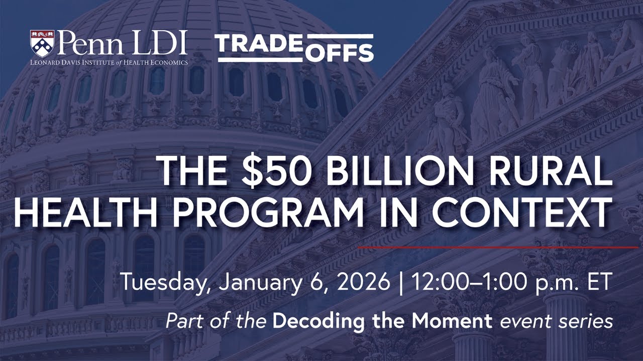 Decoding the Moment: The $50 Billion Rural Health Program in Context