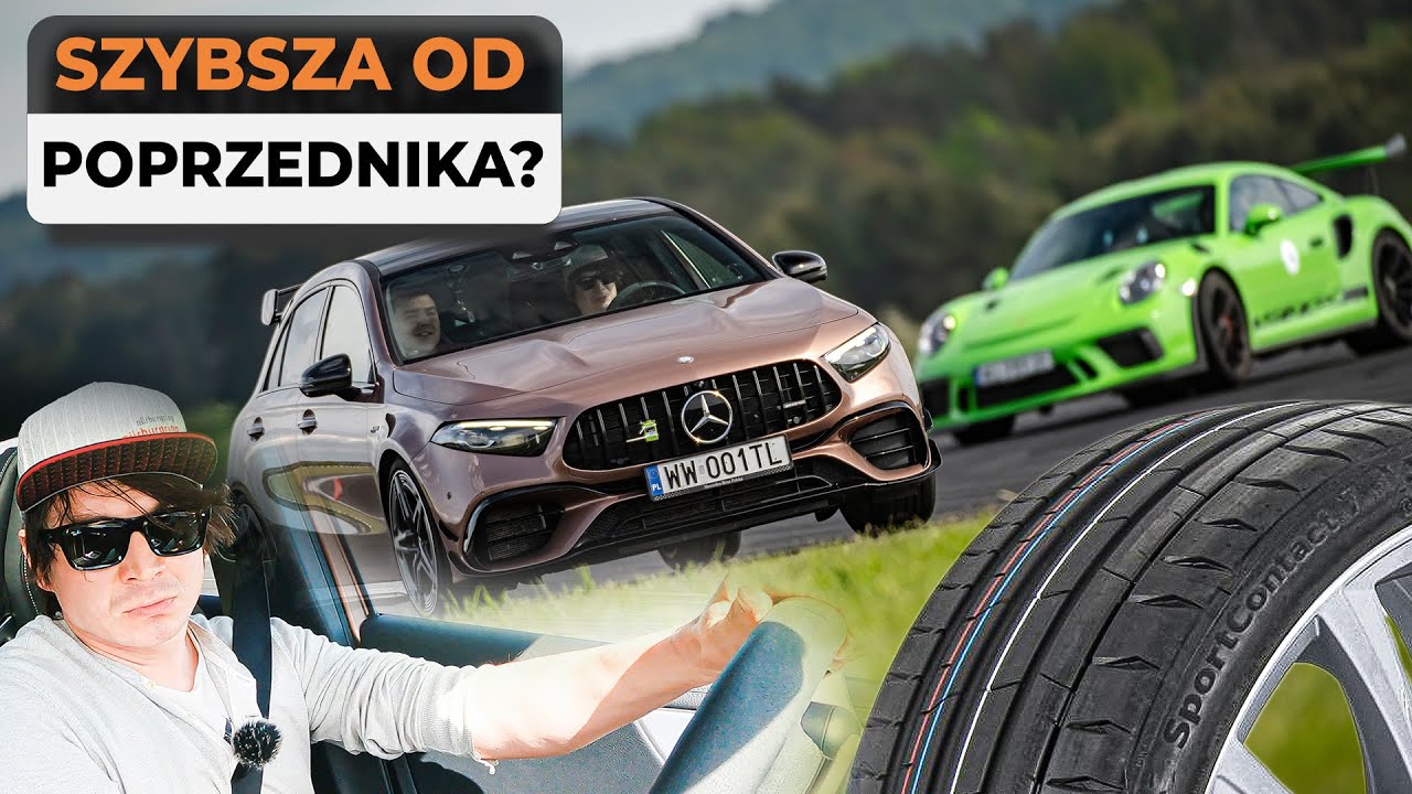 CONTINENTAL SportContact 7 TEST Opon na Torze Silesia RING | Mercedes A45 S AMG | Moto LAB