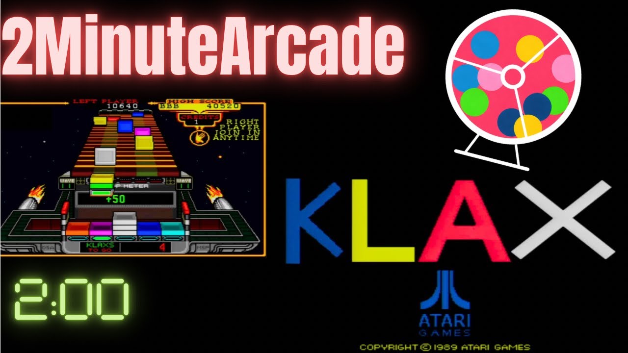 2MinuteArcade - KLAX (Arcade Roulette Challenge)