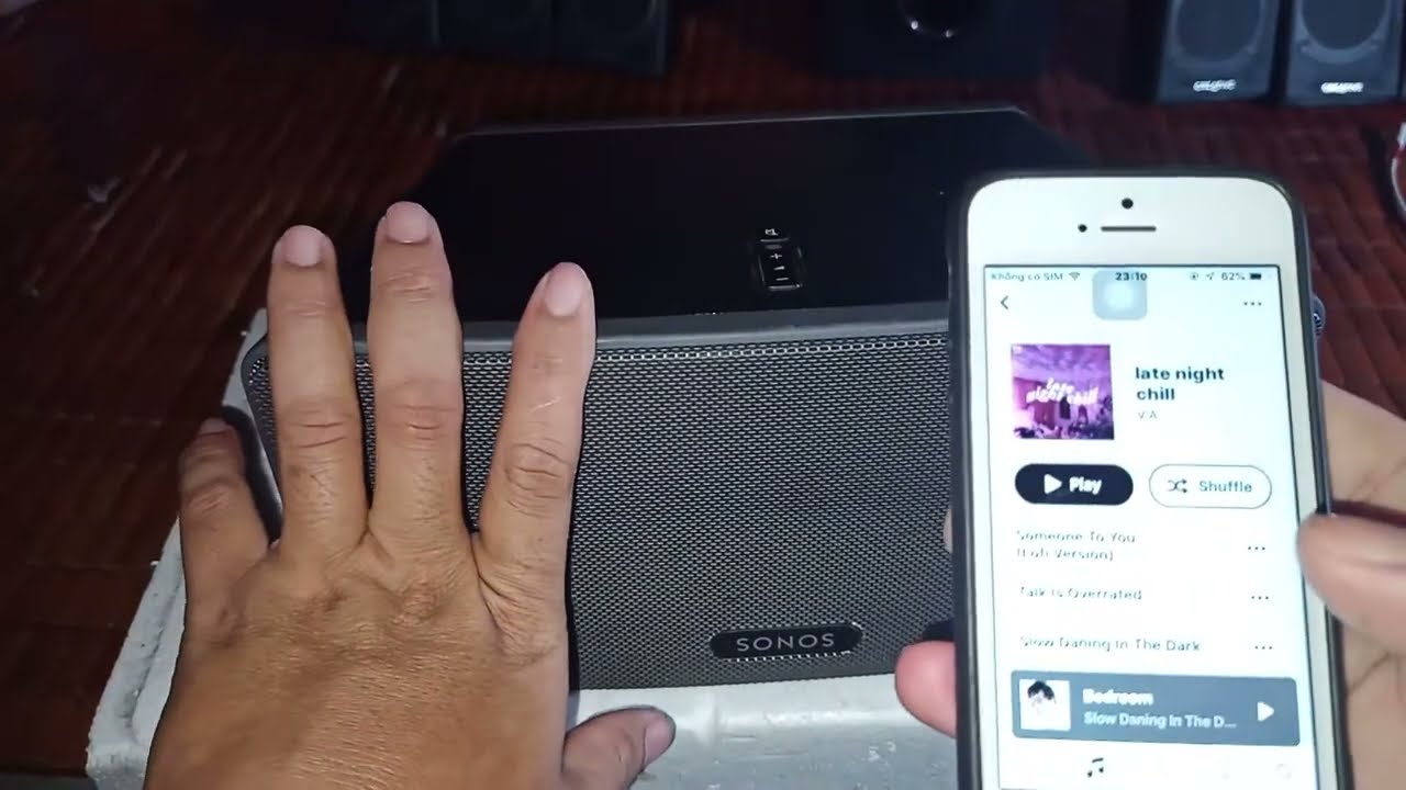 Kết nối Setup loa sonos play3