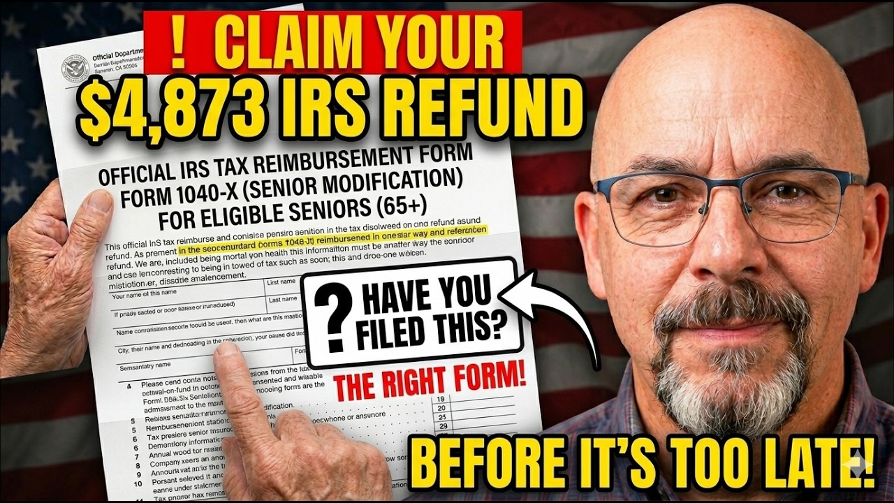 Seniors: Claim Your $4,873 IRS Refund Before It's Too Late - Most Don't File the Right Form