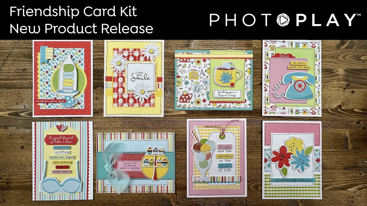 Friendship Card Kit | PHOTOPLAY PAPER