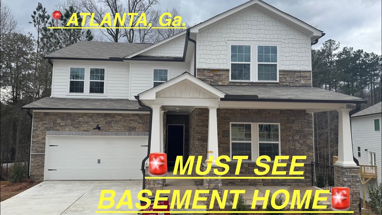🚨MUST SEE🚨What do you guys think of this new construction in Atlanta, Ga?