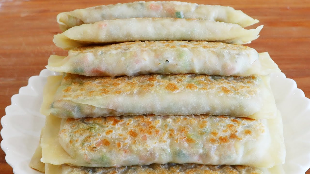 早餐桌上必备美食，个个皮薄馅香，不用发面出锅吃5个【海娟美食】