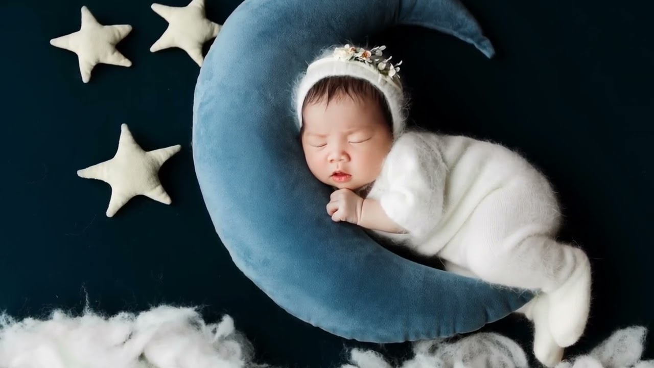 【赤ちゃんがすぐ眠る】やさしく動く映像と安心音｜夜泣き対策Baby Sleep Video｜Calming Moving Image