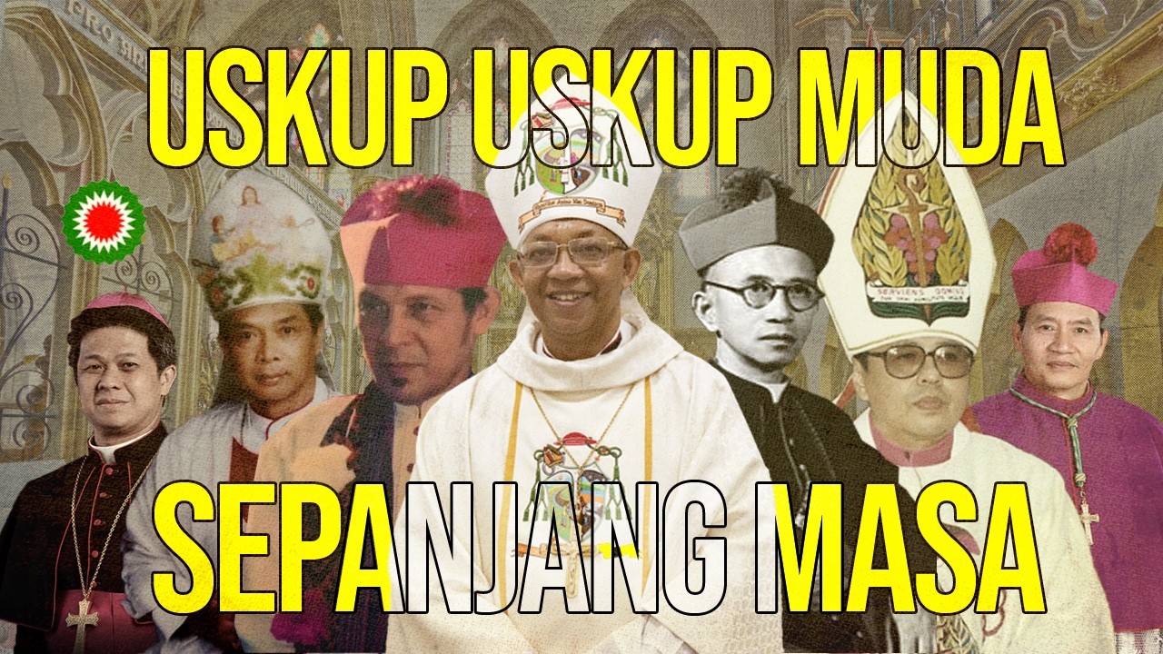 15 USKUP INDONESIA DENGAN TAHBISAN EPISKOPAL DI USIA MUDA