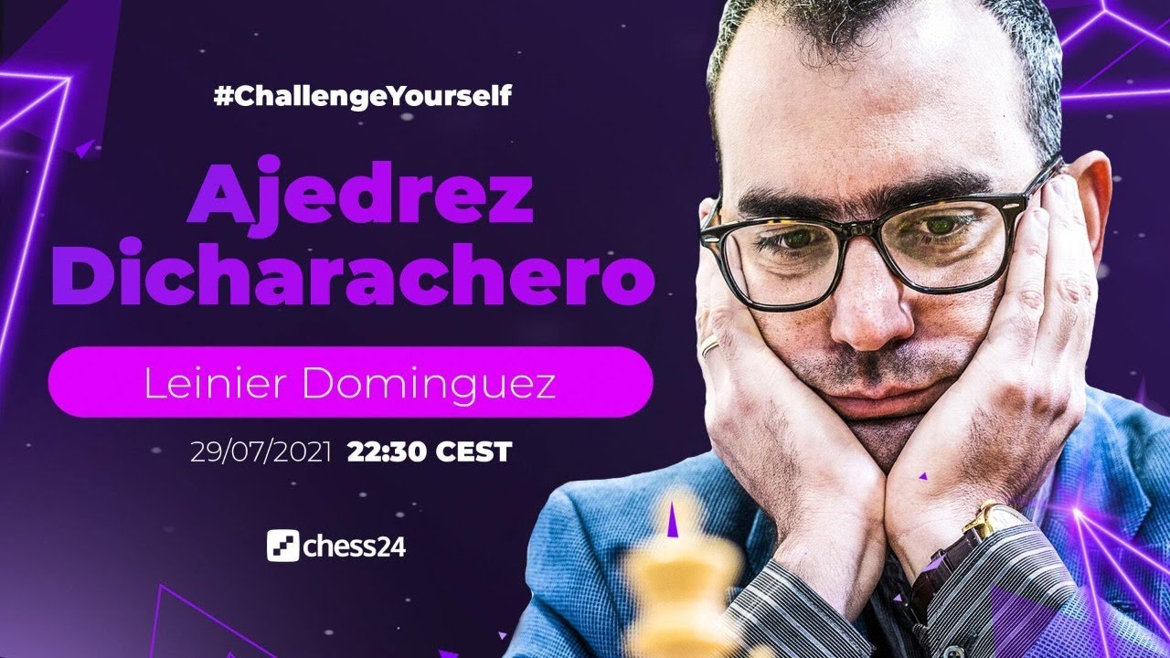 AJEDREZ DICHARACHERO con LEINIER DOMINGUEZ | &iquest;Podr&aacute;s ganarle?
