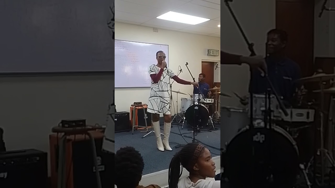 vocal workshop and performance at Central Johannesburg college.