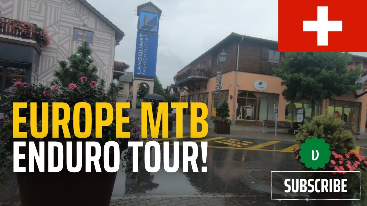 🇨🇭 EP.4 Грандиозное приключение на горном эндуро в Цюрихе, Швейцария | Посещение Landquart и вече...