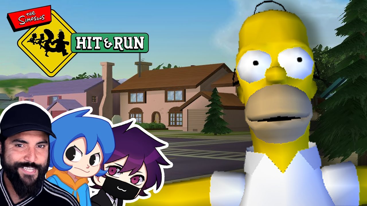 Ratatin se va de los Simpsons en The Simpsons Hit & Run