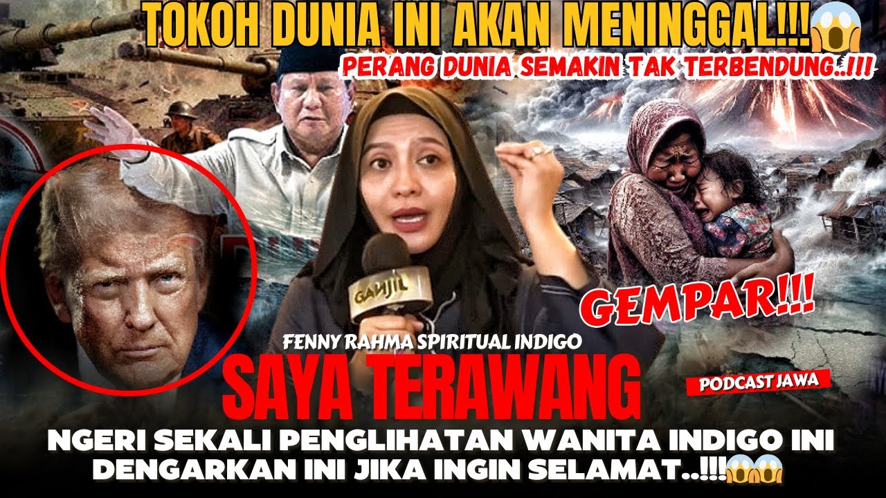 💥GEMPAR!!! SEMUA PASTI TERKEJUT MENDENGAR INI... PESAN PENTING DARI WANITA INDIGO... MENGERIKAN!!