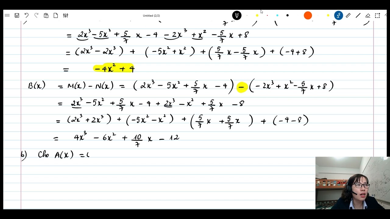 Toán 7 - Ôn tập cuối năm - Đề số 2
