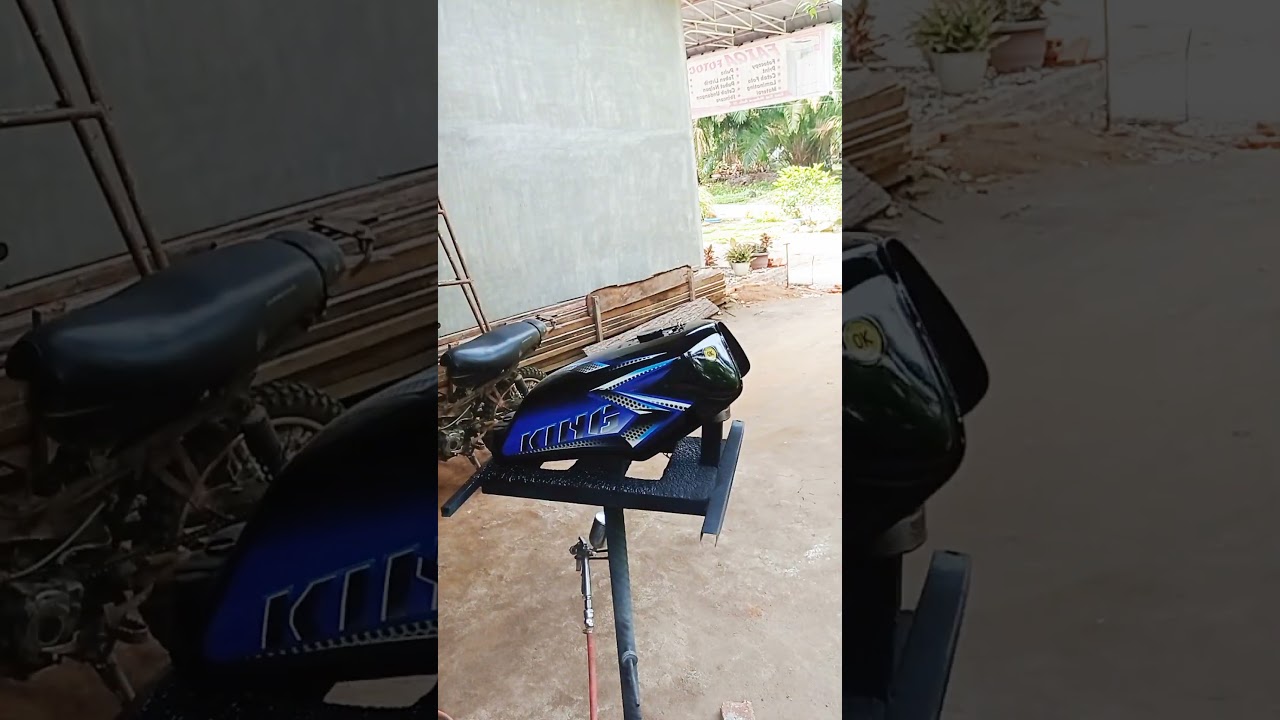 repaint body motor RX king 