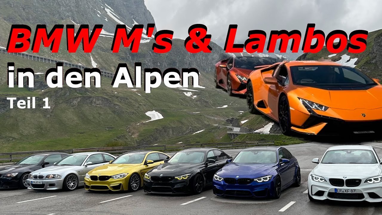 Beinah M3 Drift Fail - BMW M Alpentour Teil 1