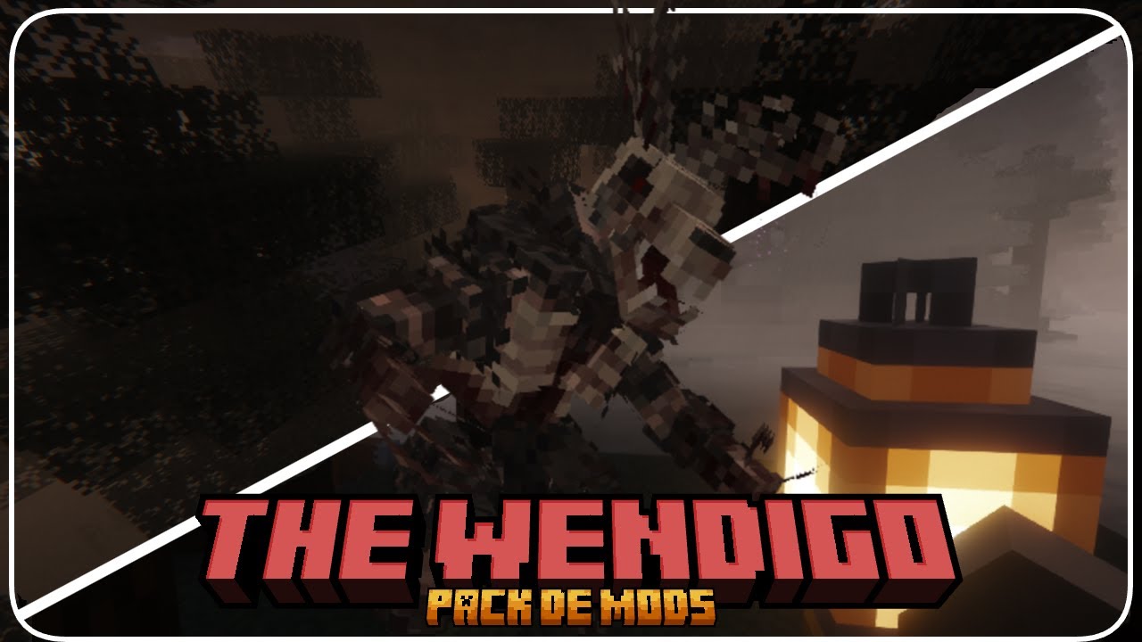 Como Convertir Tu Minecraft En Un Mapa de Terror (Minecraft 1.19.2) | The Wendigo Mod