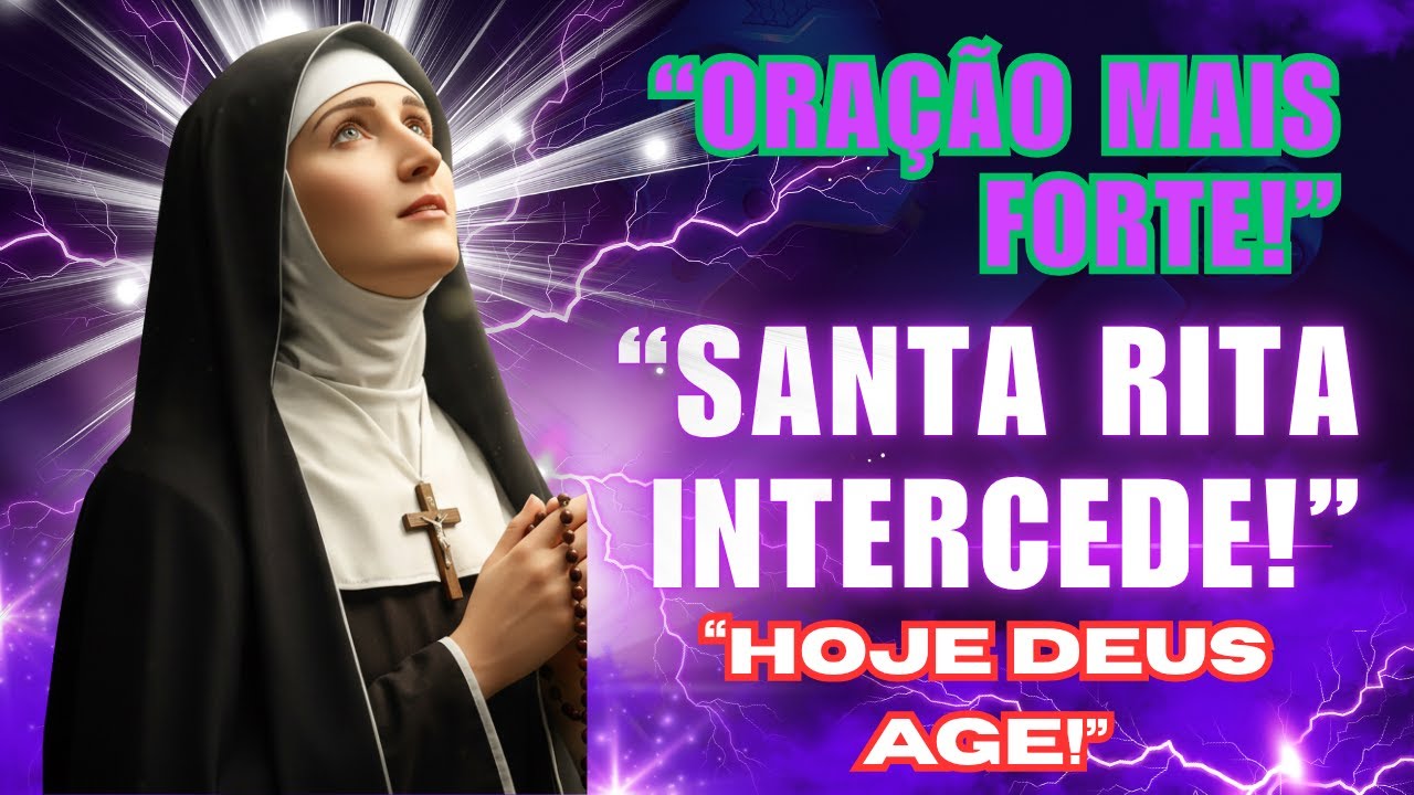 “Terço de Santa Rita de Cássia – Oração das Causas Impossíveis (10 Minutos de Milagre)”