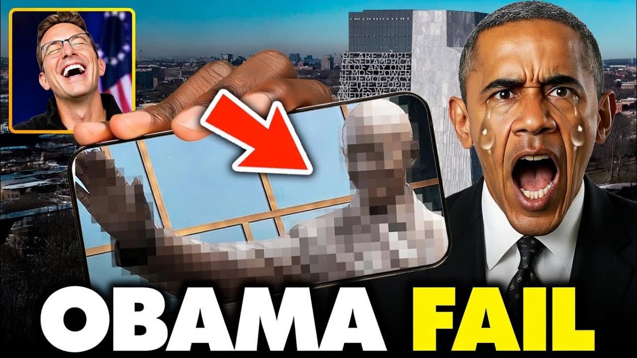 &lsquo;They Made Him WHITE!&rsquo; Obama Horrified As New Presidential Statue Unveiled, The Internet is ROARING🤣