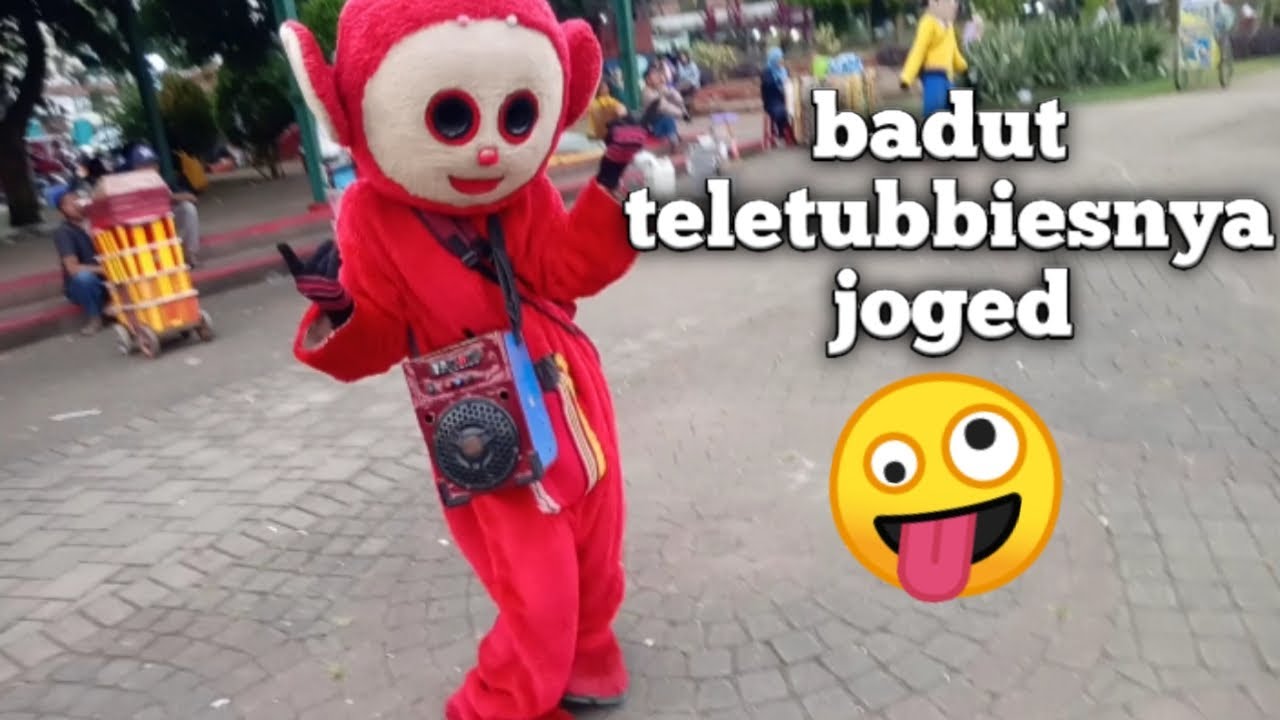 BERMAIN DI ALUN ALUN RANGKASBITUNG!! ADA BANYAK BADUT, BADUT TELETUBBIES JOGED