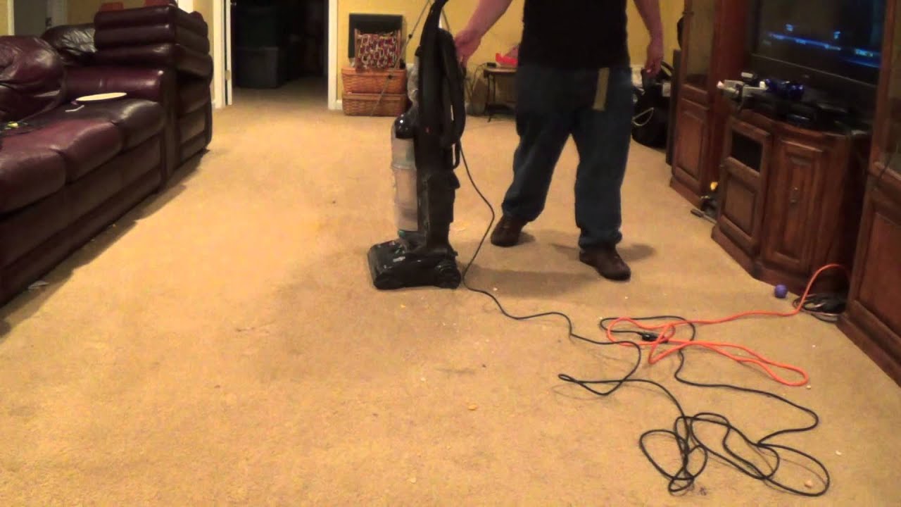 November Vacuum Video - Riccar vs. Bissell #1 (Camera #1)
