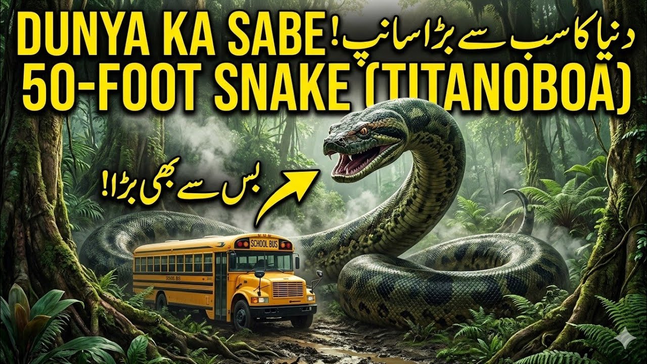How Earth Once Allowed a 50-Foot Snake to Exist