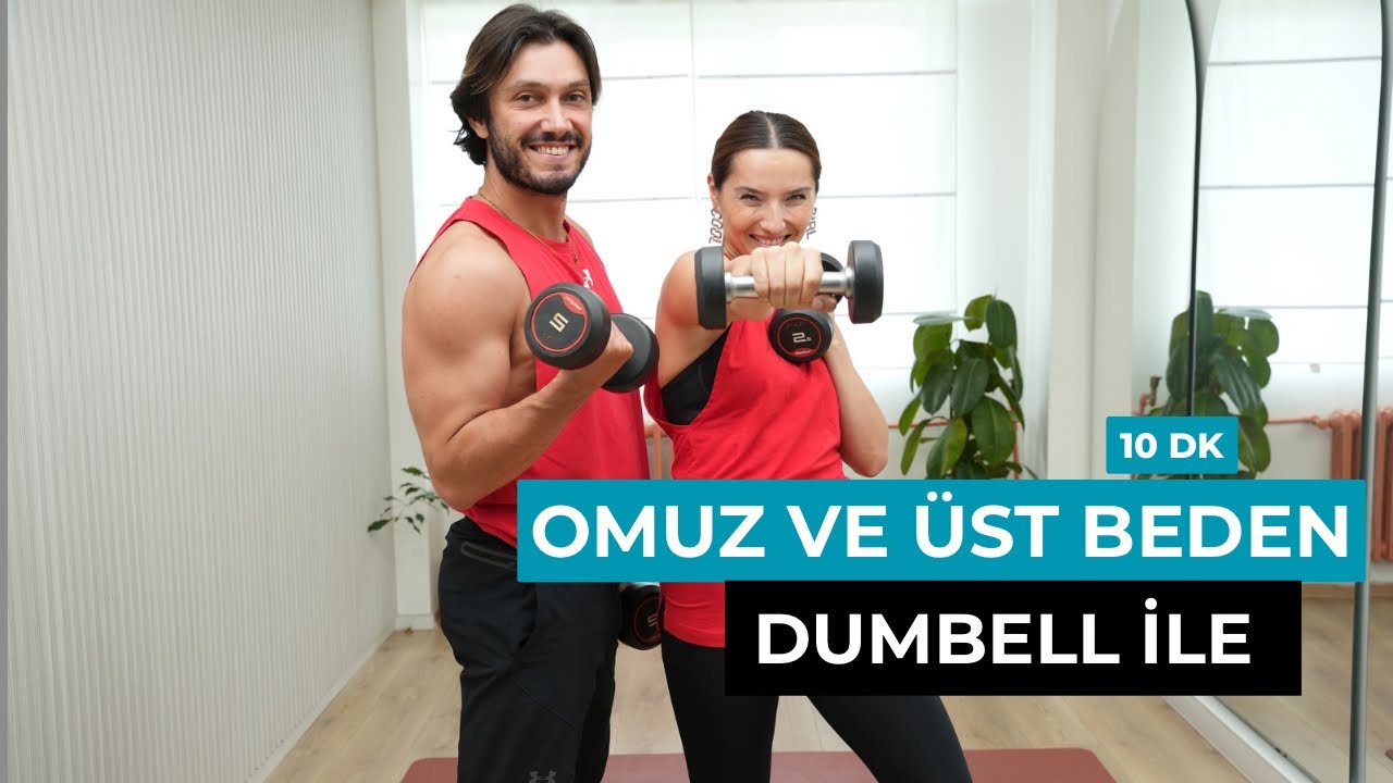 Dumbbell ile Üst Bedeni Düzelt! Dik Duruş İçin Omuz Egzersizleri