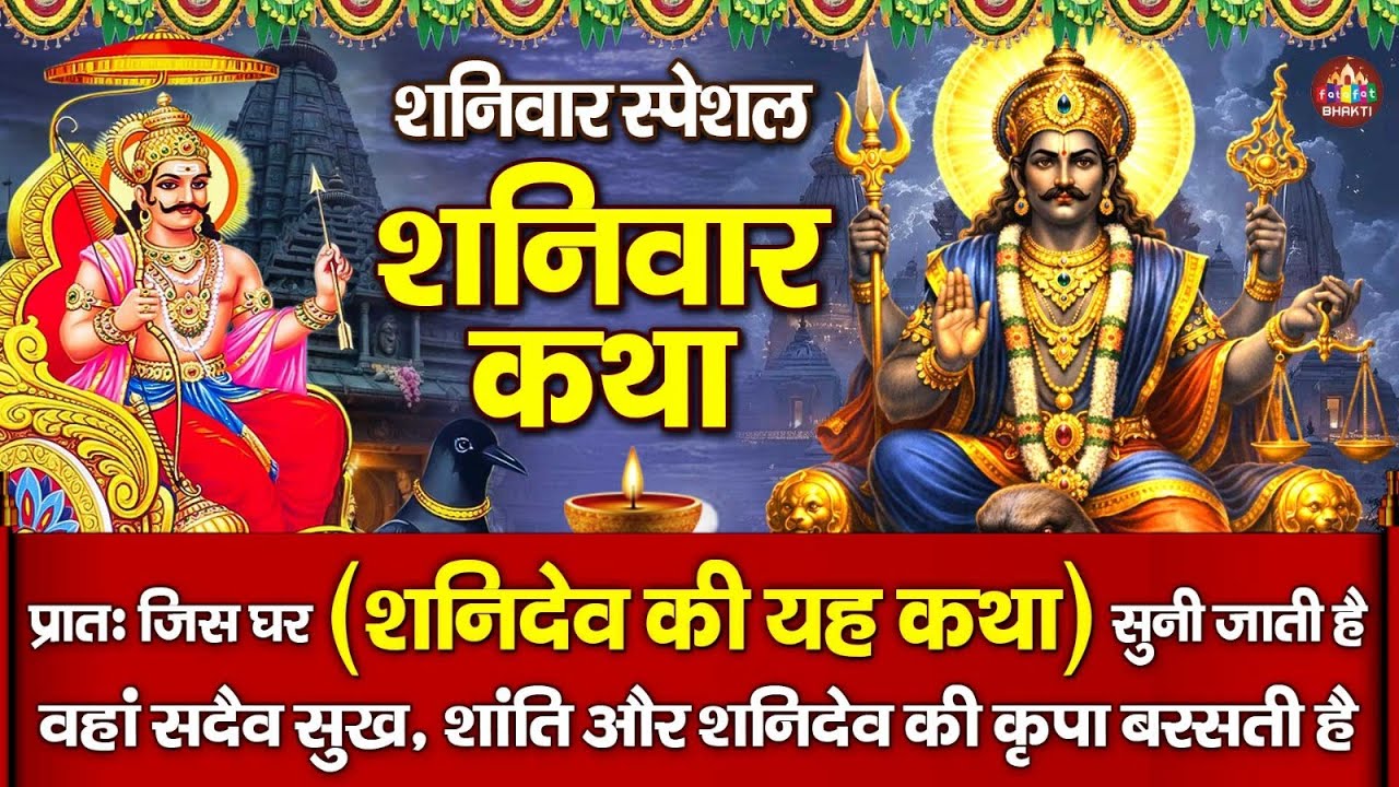 शनिदेव कथा 2026 | New Shani Dev Katha 2026 | Full Shani Dev Song | Shaniev Bhajan