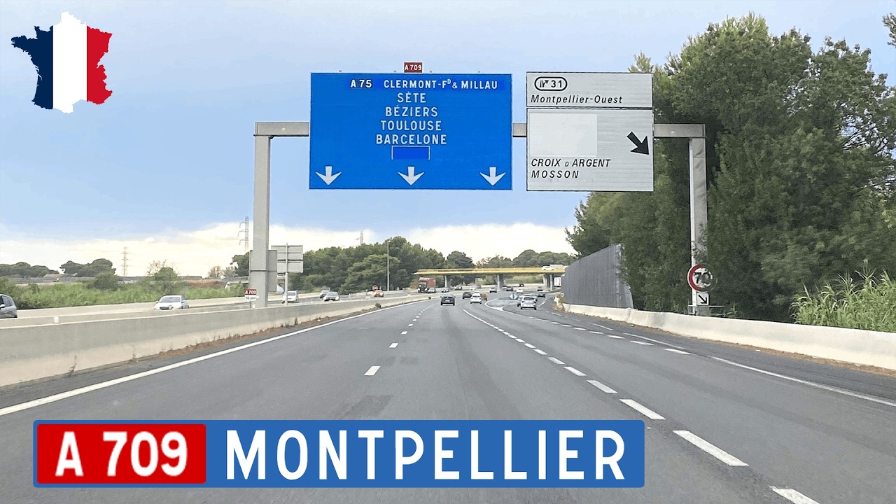 F / A709 through Montpellier