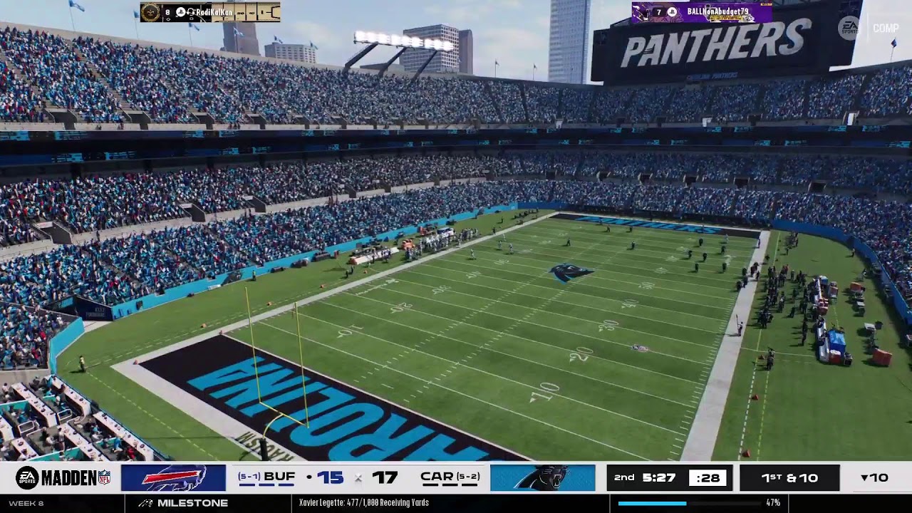 Panthers vs bills
