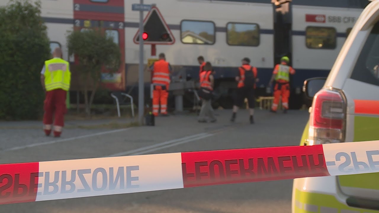 Affoltern am Albis ZH: S5 kollidiert mit Lieferwagen
