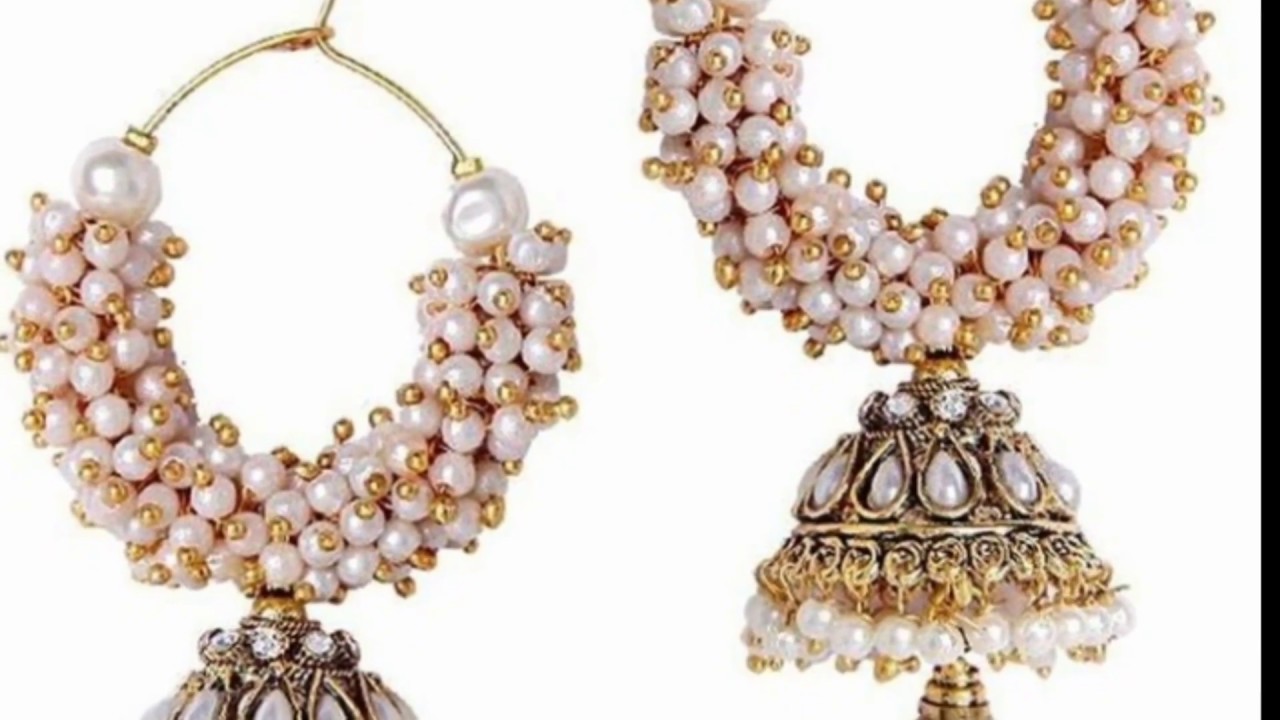 Latest Gold Earrings Designs With Weight