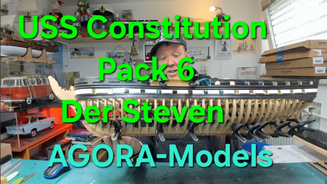USS Constitution Agora Models Pack 6 Der Steven