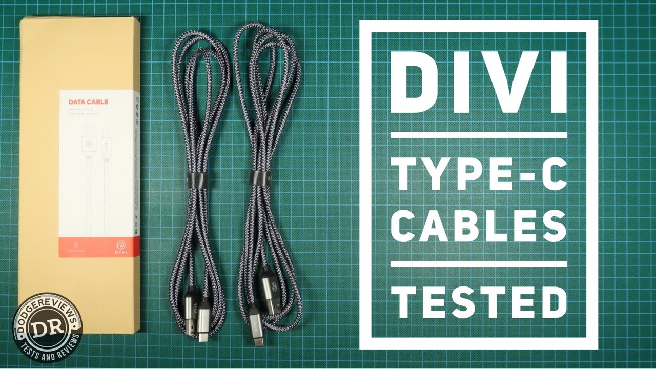 2 DIVI Type-C cables tested
