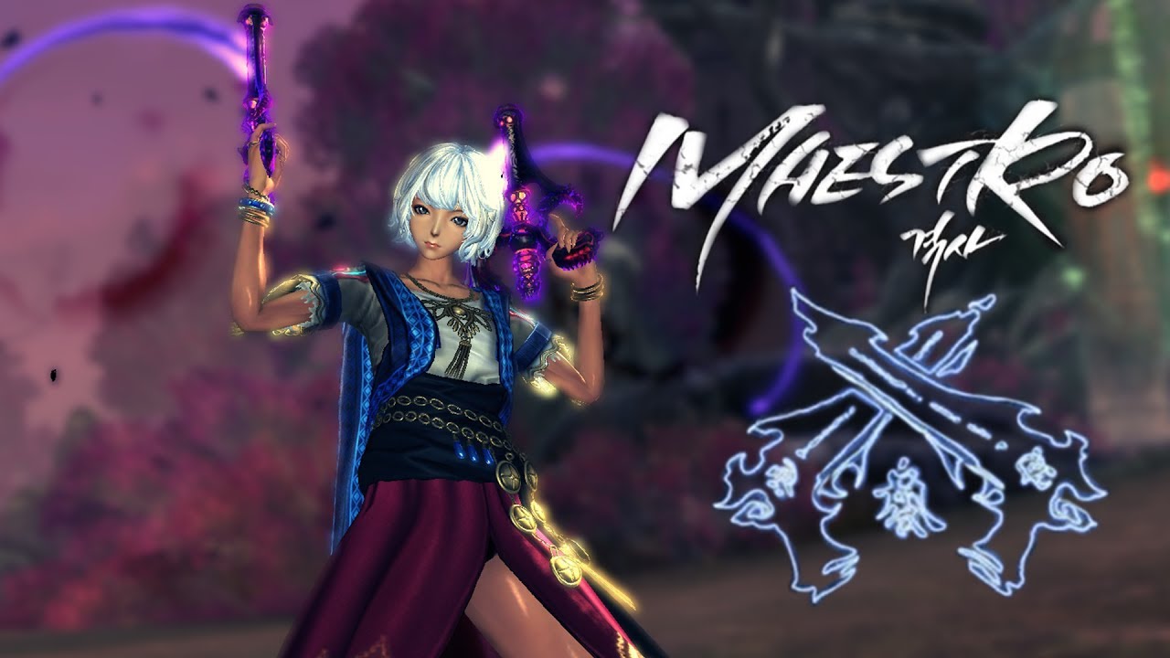 Lvl 50+ Maestro Gameplay - Blade and Soul - KR Test Server + Release Date