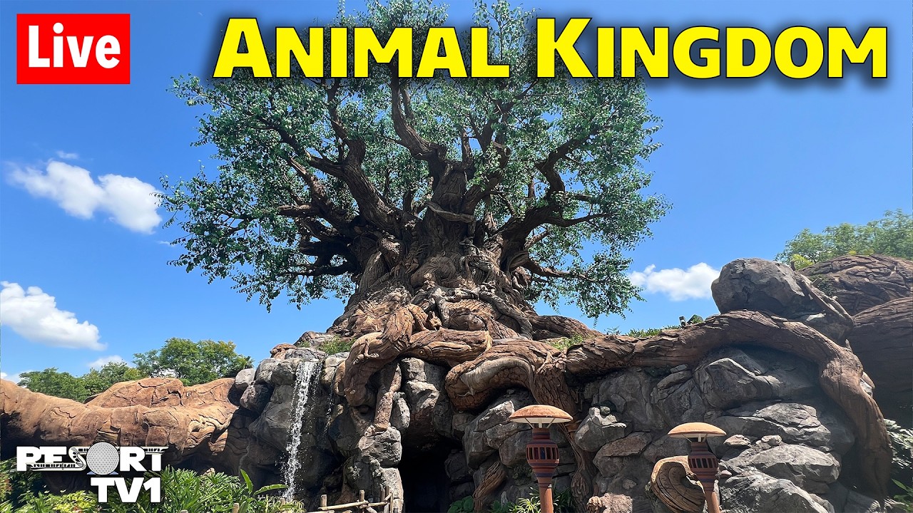 🔴Live: Whimsical Wednesday at Disney's Animal Kingdom - Walt Disney World Live Stream - 4-15-26