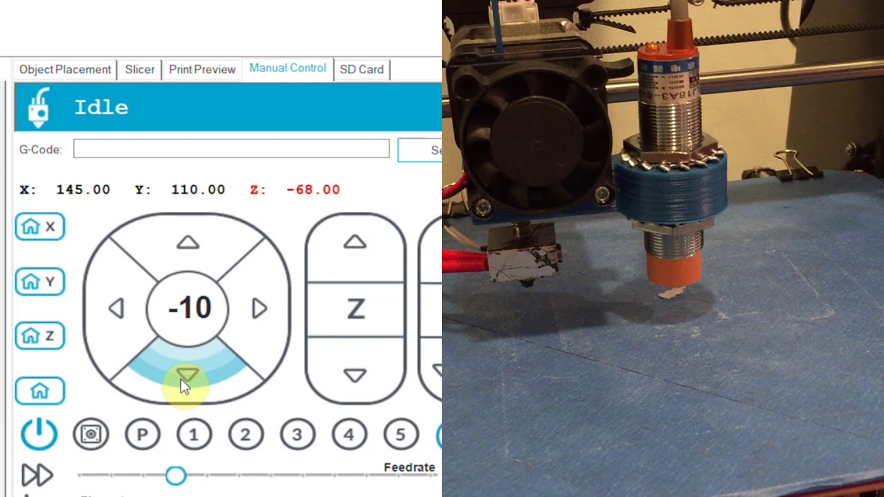 3D Printer Auto Bed Leveling for RepRap Guru Prusa i3
