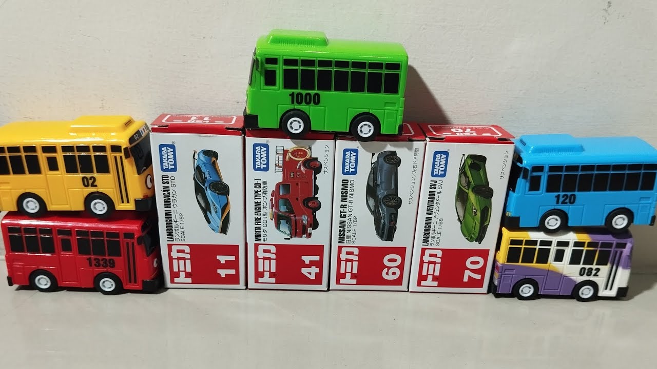 2 Minutes ASMR Unboxing Box Maching With Tomica👀