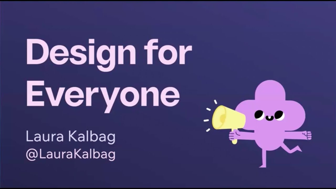 Design For Everyone with Laura Kalbag | Axe-con 2025