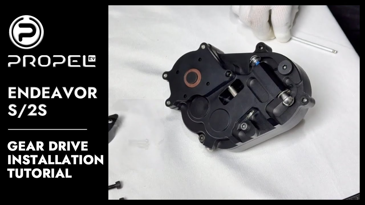 Endeavor S&2S Gear Drive Installation Tutorial
