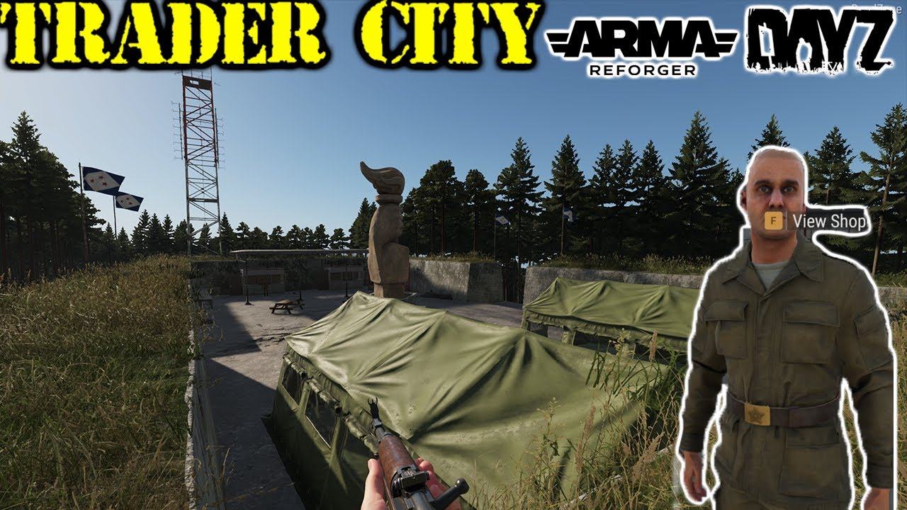 ARMA REFORGER DAYZ - Adventure To The First Trader (It Took 3 Hours)
