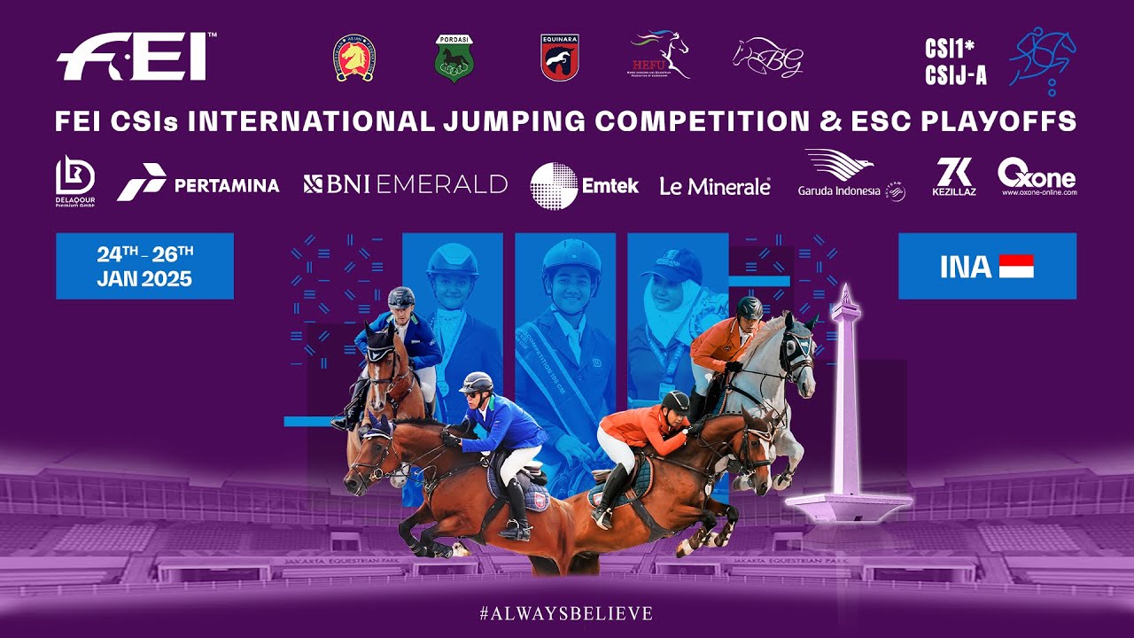 FEI CSIs International Jumping Competition & ESC Play Offs Day 2