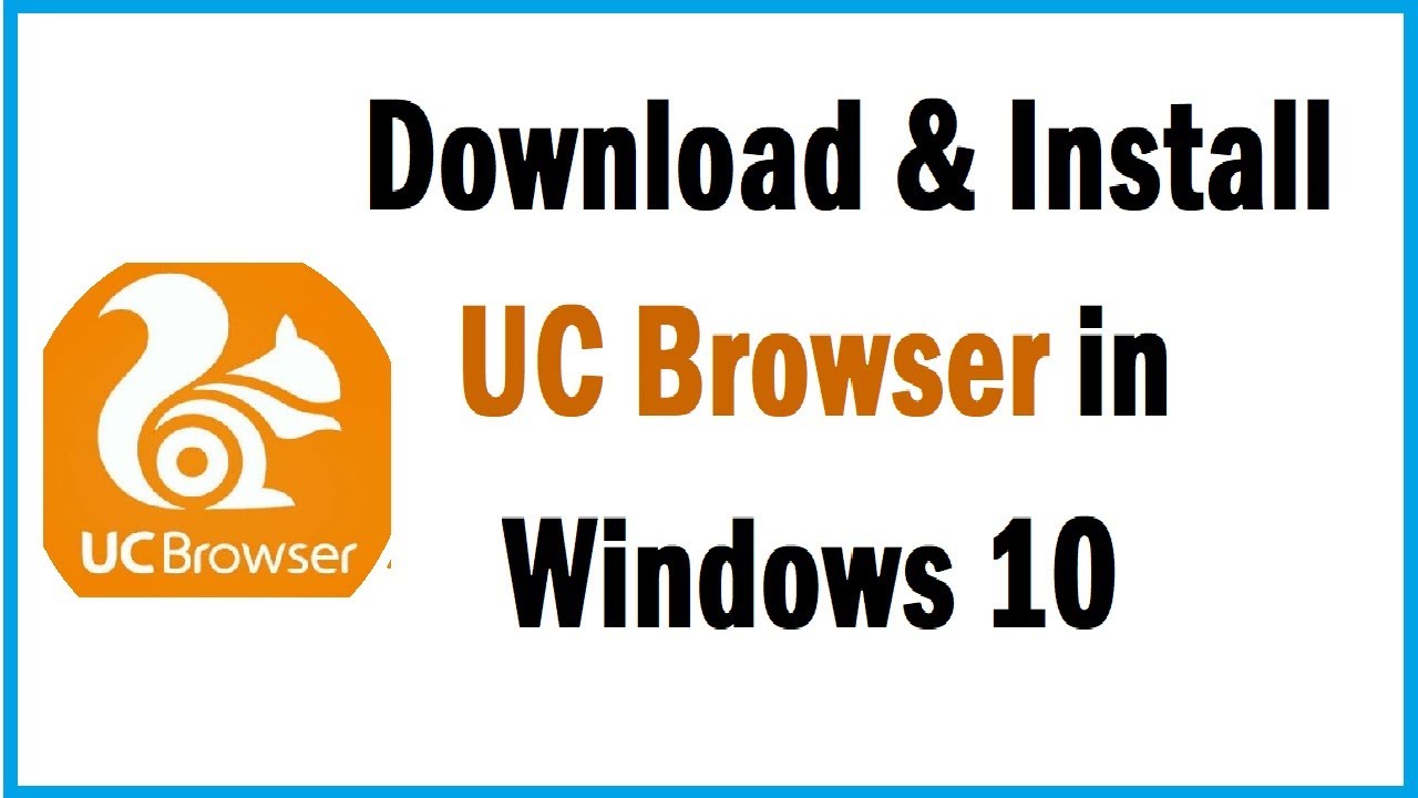How To Download & Install UC Browser in Windows 10 | how to download uc browser in pc @thetechtube