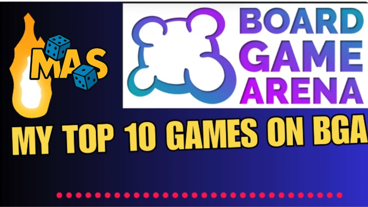 Top 10 Games on BGA